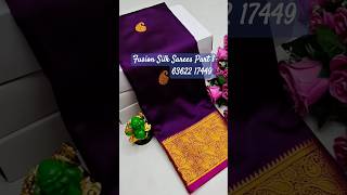 Fusion Silk Sarees - Part 1# shorts # Silk sarees # online shopping