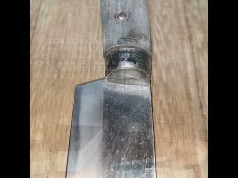 An aging & dull NATA Hatchet/ 磨刀 /香港磨刀 Knife sharpening Hong Kong / 磨刀香港 / Hong Kong knife sharpener