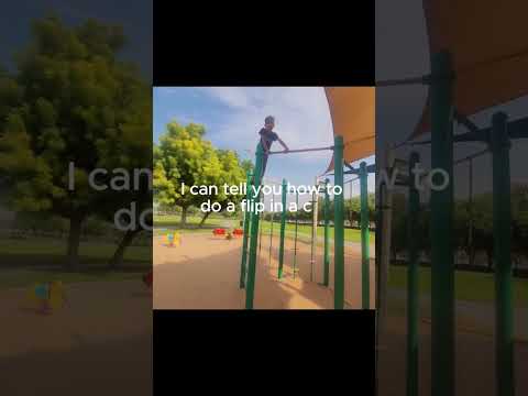 5 year old learning HOW TO DO A FLIP WITH A BAR