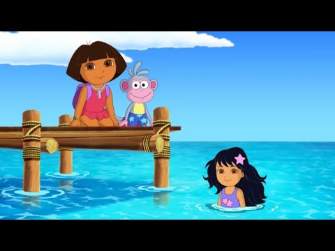 How to draw dora buji step by step | Dora buji with mermaid 🧜‍♀️ drawing | Dora buji drawing