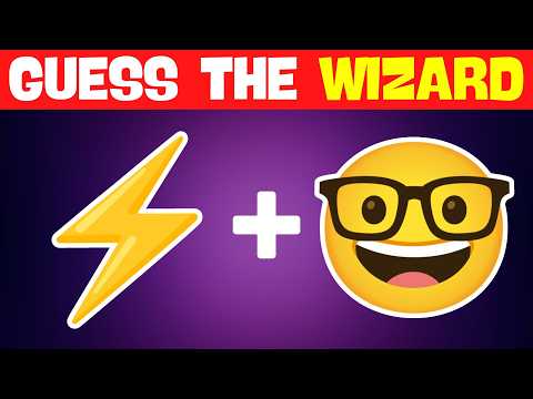 Guess The Harry Potter Character By Emoji 🤓⚡️🧙‍♂️ | Random Quizzes