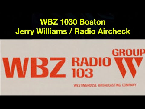 WBZ 1030 Boston - Jerry Williams - WBZ's 50th Anniversary w. Actors Gale Gordon - September 21 1971.