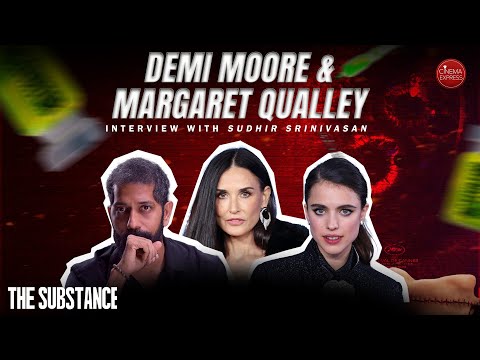 Sudhir Srinivasan's Not Just An Interview with The Substance team| Demi Moore | Margaret Qualley