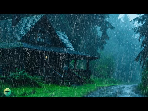 Listen & Deep Sleep Immediately with Heavy Rain & Thunderstorm Sounds at Night - Nature Sleep Sounds