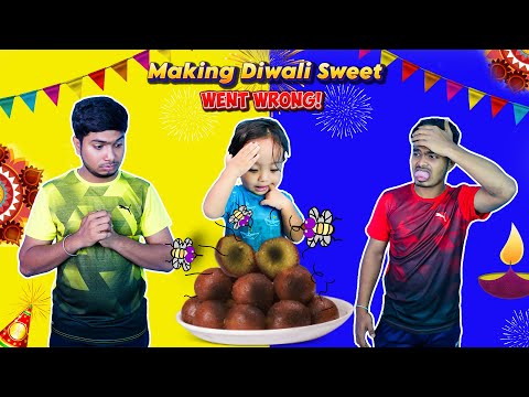 Enna da Panni vechirukeenga!🤮😂 - Semma Fun😂 | Making Diwali Sweets 🔥💥