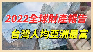 2022全球財富報告　台灣人均全球第5、亞洲最富