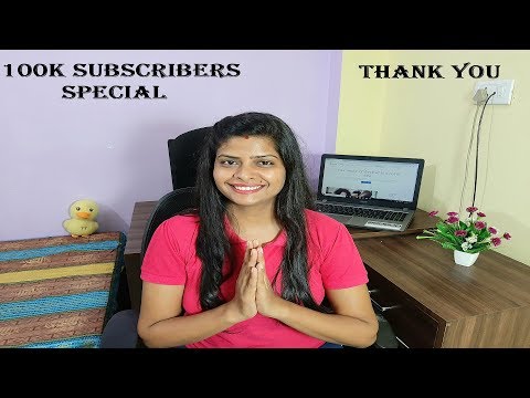 Aditi's Kitchen acheives 100k subscribers! A big thanks to all of you for love and support!