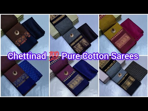 New arrival of Chettinad 💯 Pure Cotton Sarees 💥 what'sapp-8072957889 #cottonclothing #vinotex