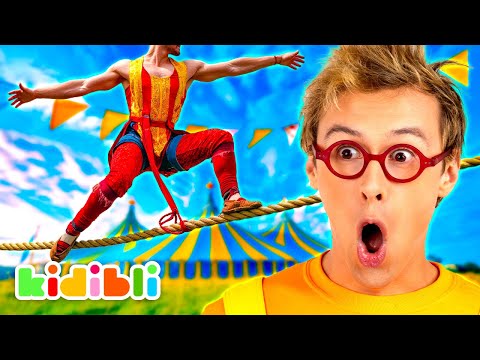 Discover the Amazing Cirque du Soleil! | Educational Fun Videos for Kids | Kidibli