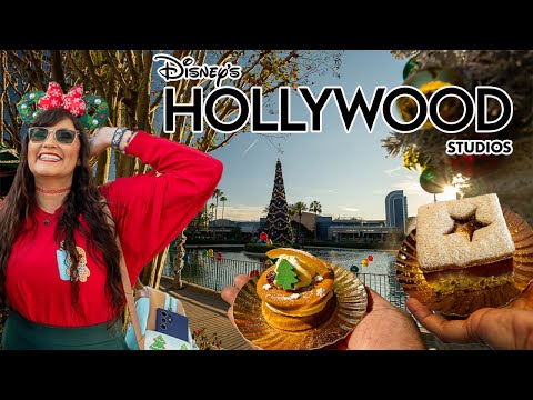 Disney's Hollywood Studios holiday foodie crawl 2024 🍬 Disney World food review