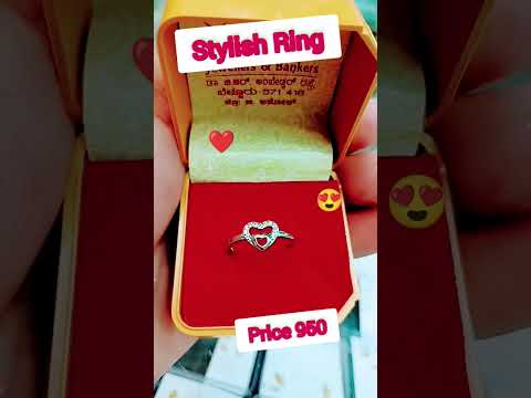 Simple and Stylish Silver Ring 💍 For Girls | Beautiful Design Silver Ring For Girls | Chandi Ki Ring