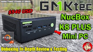 GMKtec NucBox K8 Plus vs Geekom AX8 Pro - Which Ryzen Powered Mini PC will win?