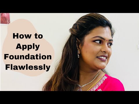 How to apply foundation/ how to apply concealer in Tamil/ how to apply corrector in Tamil