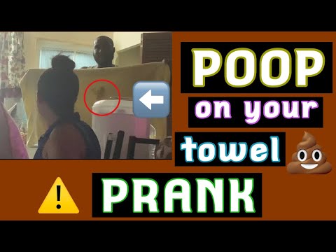 Poop on your towel prank || *failed!!!*