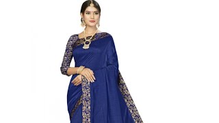 Silk Blend Saree Neavy Blue#silksarees #banarasisilksarees #pattusareesonline #intags#sareeschicago