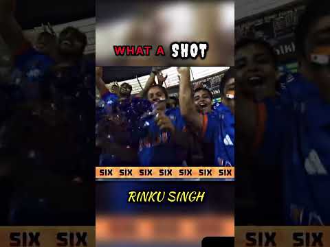 Rinku Singh the finisher #rinkusingh #cricket #indiavsaustralia