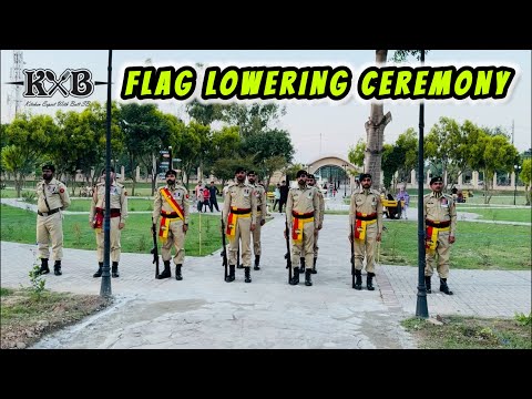 Flag Lowering Ceremony Held At Kashmir Park Sialkot | Patriotism With Our Motherland