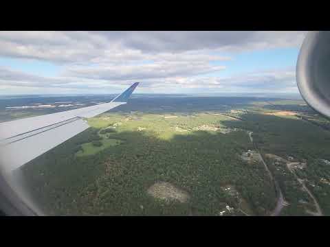 New York to Richmond, Virginia - Airplane White Noise