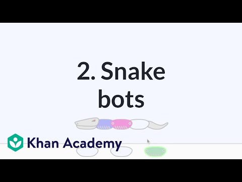 2. Snake bots | Crowds | Computer animation | Khan Academy