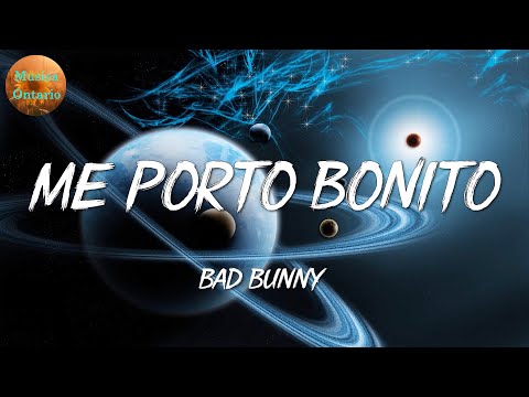 ♩ Bad Bunny - Me Porto Bonito | TINI, Shakira, Rosalía (Letra\Lyrics)