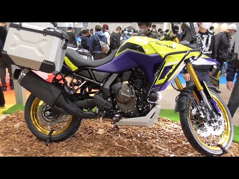 SUZUKI V-Strom 800DE 2023 Champion Yellow No.2 & Glass Matte Mechanical Gray