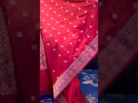 Banarasi Silk Katan Kadhuwa Weaving Saree