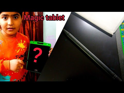 Magic LCD tablet 😍 dekho how to draw drawing on magic tablet.unboxing tablet.