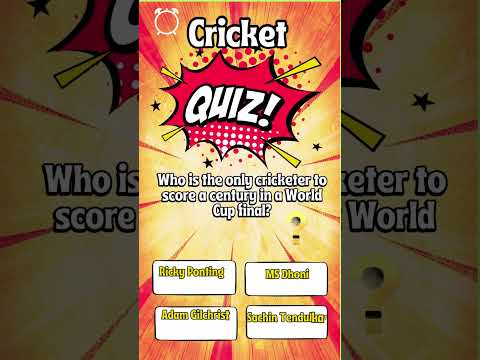 Ultimate Cricket Trivia Quiz