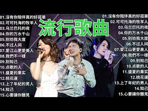 2024流行歌曲 ▶️ 大陸流行歌曲 2024流行歌曲 ⏩ 無廣告 🎶 2024最新歌曲 - 沒有你陪伴真的好孤單, 可可托海的牧羊人, 你的万水千山