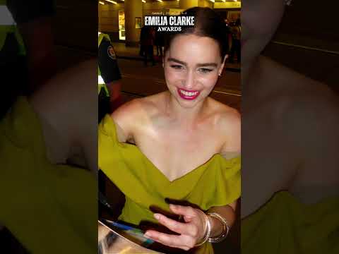 Emilia Clarke’s Awards: From Emmy Nominations to Fan Accolades #shorts #EmiliaClarke #Awards