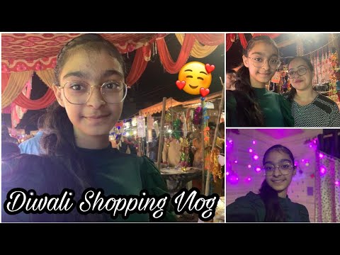 Diwali Shopping Vlog 😍 | Tavleen Kaur Vlogs |