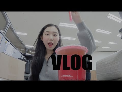 VLOGㅣ나의 소소한 일상브이로그 🍤🍺 (ft. 샤브샤브, 마라탕, 케이크, 버블티, 칠리새우, 퇴근 후 맥주, 테라, 굿바이 어벤져스)ㅣniji