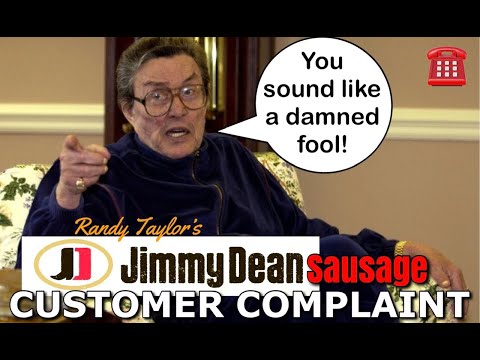 Jimmy Dean Sausage Customer Complaint Call (Randy Taylor)