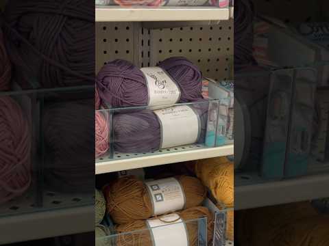 Hobby lobby yarn shopping #crochet #hobby lobby#hobbylobbyfinds #yarn