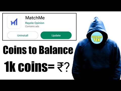 Match me app coins to balance