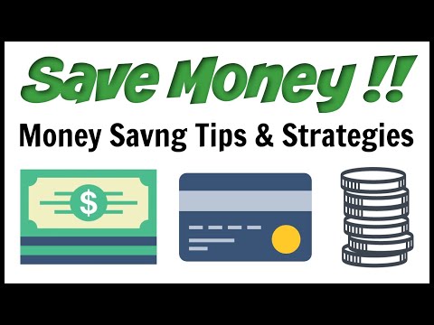 Money Saving Tips & Strategies