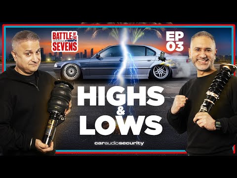 Living the E38 Lowered Life: Cut Springs vs Air Ride | Battle of the 7s EP03