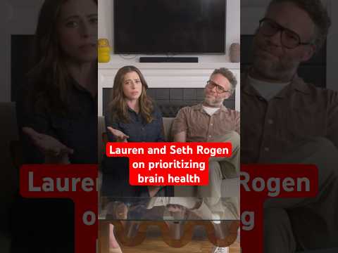 Lauren and Seth Rogen: "Keep your mind active"