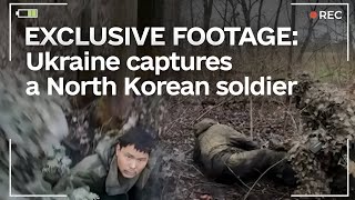 Ukrainian soldiers on capturing North Korean POW