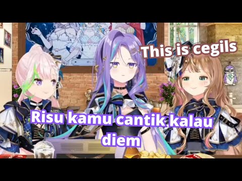 Lebih Suka Risu Ngomong Atau Diem? | Moona, Iofi, Risu Hololive ID