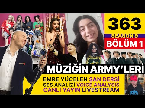 Haftalık Ses Analizi Canlı Yayını Bölüm 1 #363 (MÜZİĞİN ARMY'LERİ) 2025 Ocak 5 #superchat