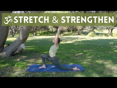 30 Min Grounding + Strengthening Yoga Practice