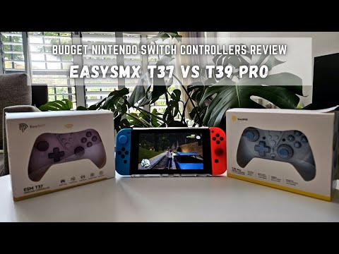 Best Budget Nintendo Switch Controllers? EasySMX T37 vs T39 Pro:  Honest Review & Comparison