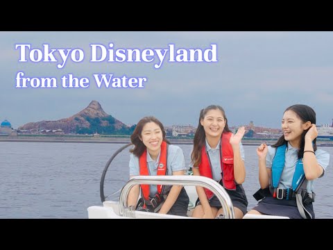 Tokyo Disneyland from the Water  海からの東京ディズニーランド🏰