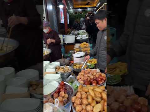 Chu Am Thuc Breakfast Food Hanoi #breakfast #hanoi #vietnam #viralvideo