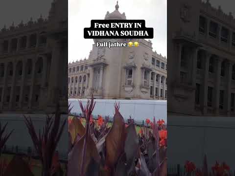 Vidhana soudha free entry | book fair at vidhana soudha | #vidhanasouda #vidhanasoudha #bengaluru