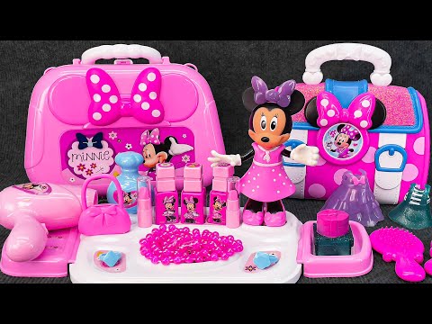 Live Mickey ASMR🥰Zufriedenstellende Auspacken des Minnie Mouse Make-up-Spielzeugset,Toys Collection