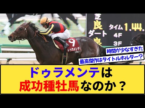 【競馬】種牡馬ドゥラメンテの総合評価は？