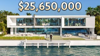 Touring a $25,000,000 Waterfront Home with a FLOATING BEDROOM!