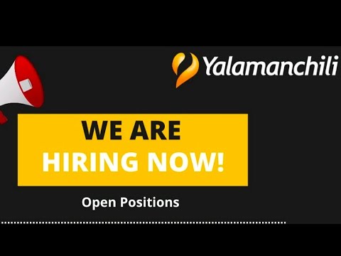 We Are Hiring Now! Multiple IT Job Openings in Visakhapatnam - Apply Today | Yalamanchili Careers